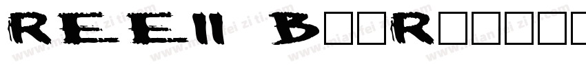 REEII BigRuikianGB字体转换
